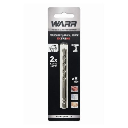 120mm x 8mm hex shank combi drill bits