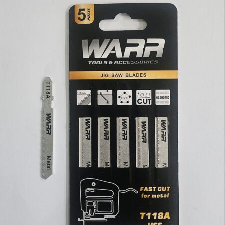 WARR Tools – T118A Jigsaw Blades