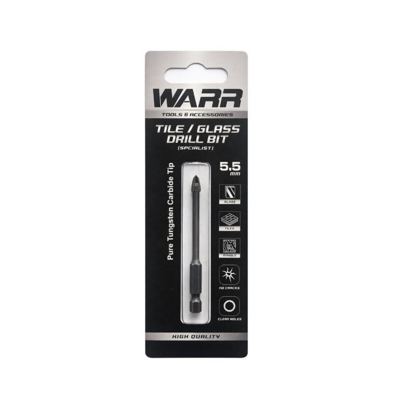 5.5mm TILE AND GLASS DRILL BIT (CROSS TIP)