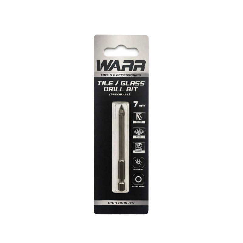 7mm TILE AND GLASS DRILL BIT (CROSS TIP)