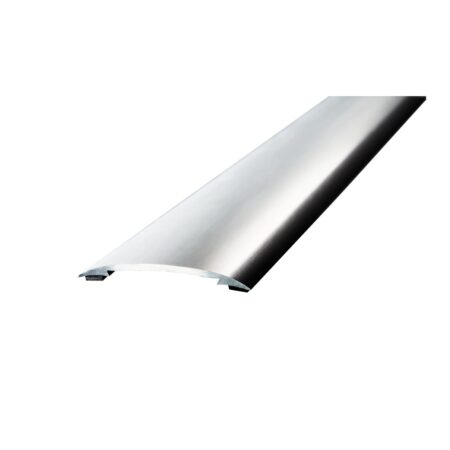Flat Self‑Adhesive Chrome Effect Door Threshold Peel & Stick • 900mm Length