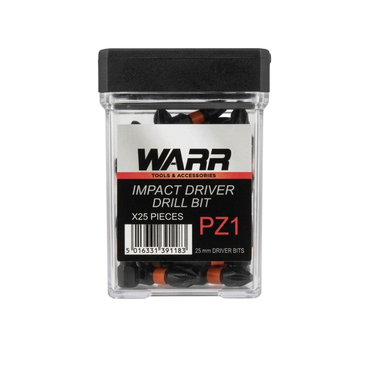 X25 PZ1 Impact Drill Bits 25mm PACK OF 25 BITS