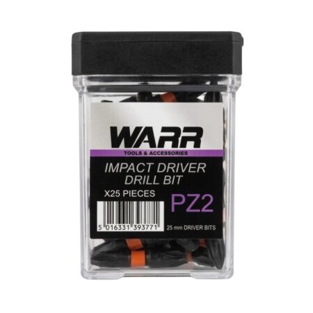 X25 PZ2 Impact Drill Bits 25mm PACK OF 25 BITS