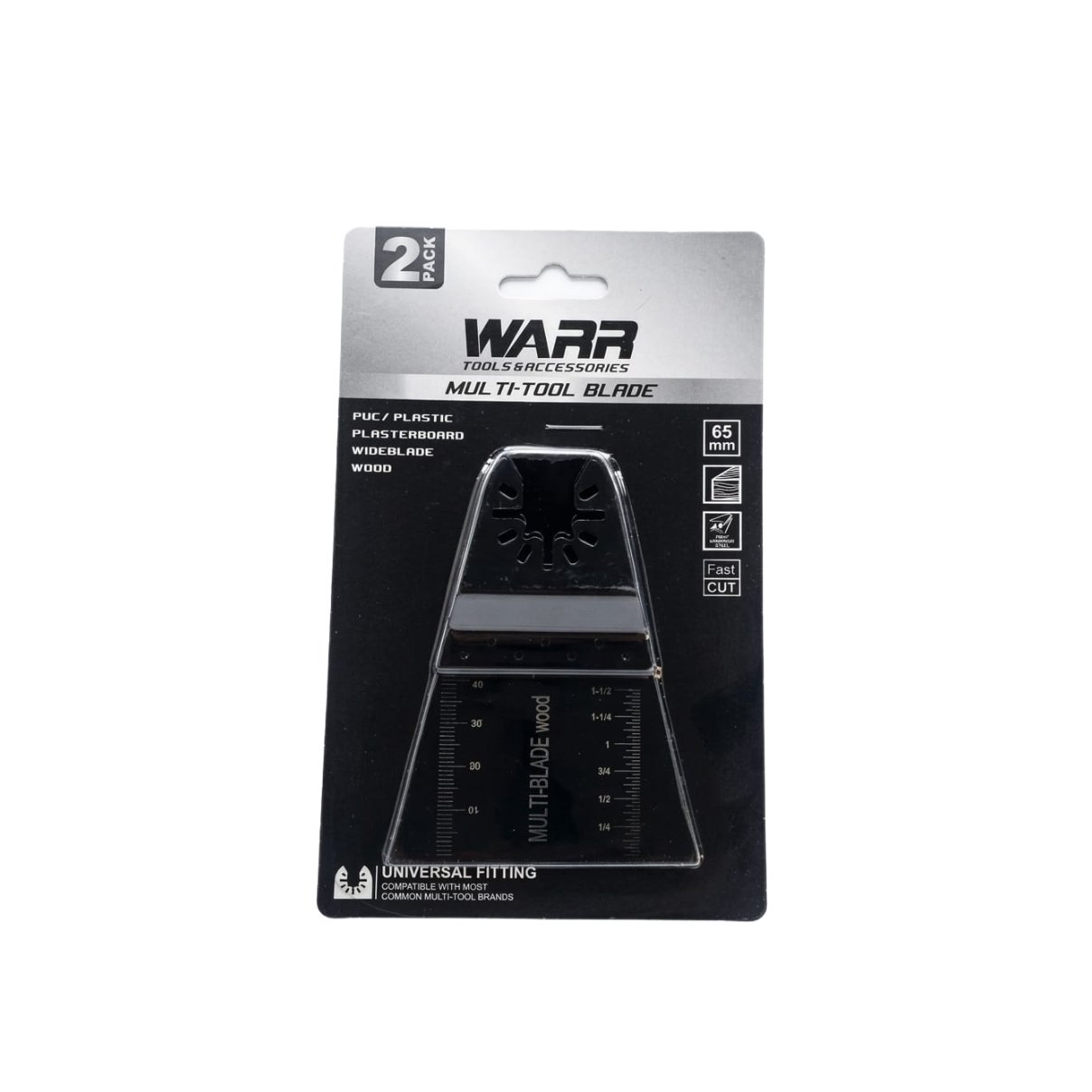 HCS Wide‑Cut Multi‑Tool Blade Pack of 2 Blades